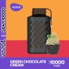 VOZOL Gear 10000 Puff Green Chocolate Cream